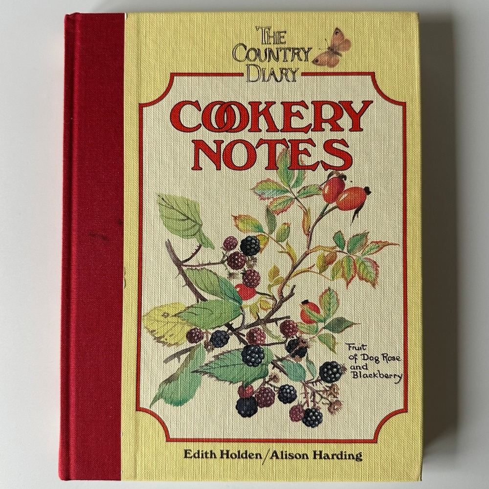 Country Diary‎ Cookery Notes Holden 1984 First American Edition Holt No DJ Good
